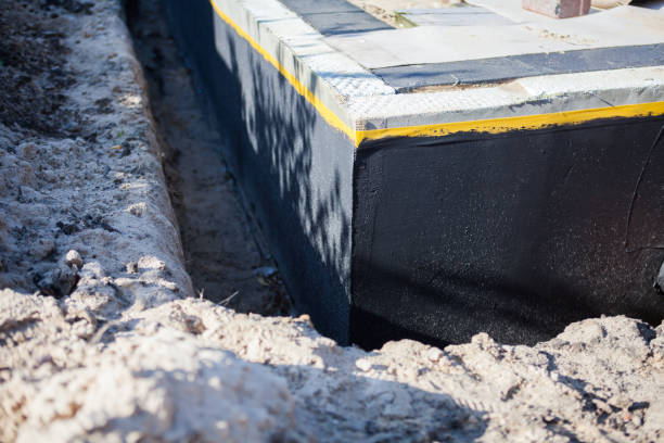 Professional Waterproofing technician working in Valders, WI